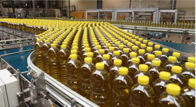 Nova fábrica de óleo alimentar com capacidade de embalar um milhão de litros por dia