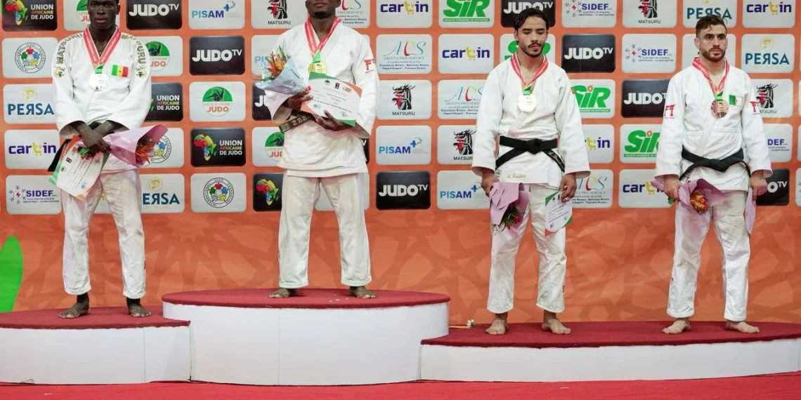 Judoca angolano conquista bicampeonato africano da modalidade em sénior