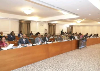 Comité Executivo do Fórum Parlamentar reunido na Assembleia Nacional