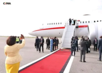 Presidente da República a caminho de Roma