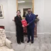 Embaixador de Angola no Reino Unido da Grã-Bretanha entrega cartas figuradas