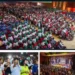 Grupos corais femininos  proporcionam tarde de  louvor em Domingo Pascal