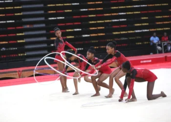 Luana Gomes brilha no Festival  Internacional de Ginástica
