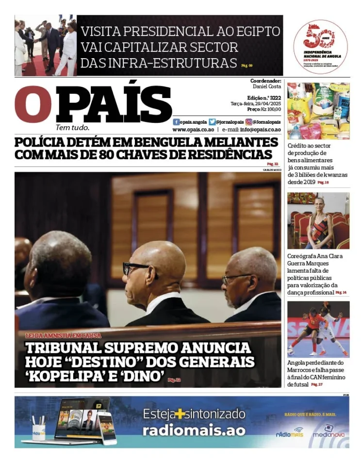 Editorial: Chefe de estado no Egipto
