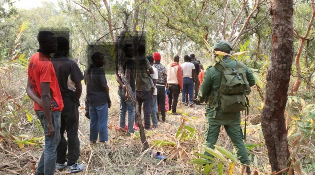 Desmantelado esconderijo de imigrantes ilegais no Zaire