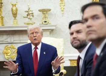 Trump afasta hipótese  de concorrer novamente à  presidência e abre caminho  para Vance e Rubio