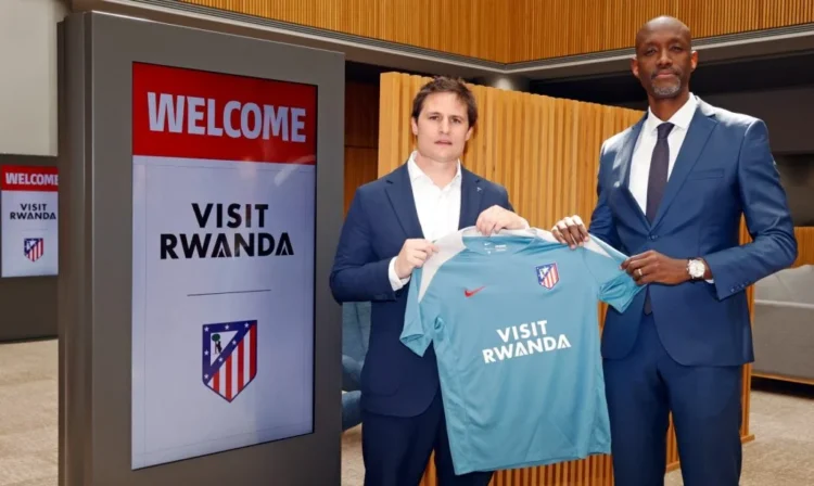 Ruanda chega a acordo com Atlético Madrid  apesar de críticas da RD Congo aos patrocínios
