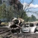 Vaga de ataques russos com drones  faz 11 feridos em Kiev