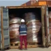 Apreendidas no porto mais de 200 mil toneladas de cobre contrabandeado para o Dubai
