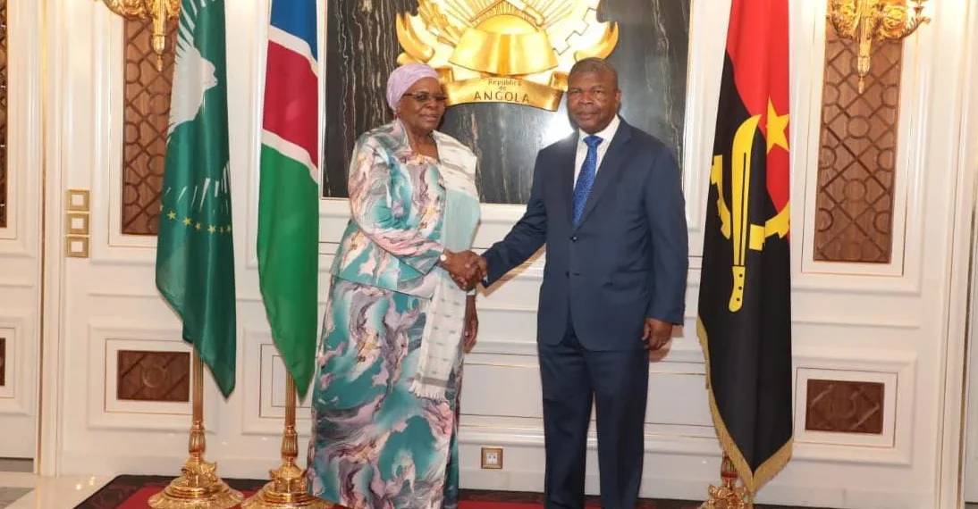 João Lourenço e Ndemupelila Nandi-Ndaitwah reunidos em Luanda 