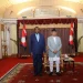 Embaixador Clemente Camanha apresenta credenciais ao Presidente do Nepal