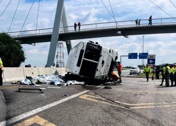 Doze membros da oposição morrem em acidente de autocarro na África do Sul