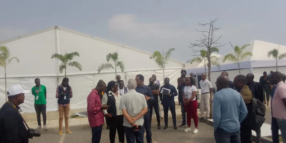 Cimeira EUA-África acerta últimos detalhes com a imprensa para cobertura