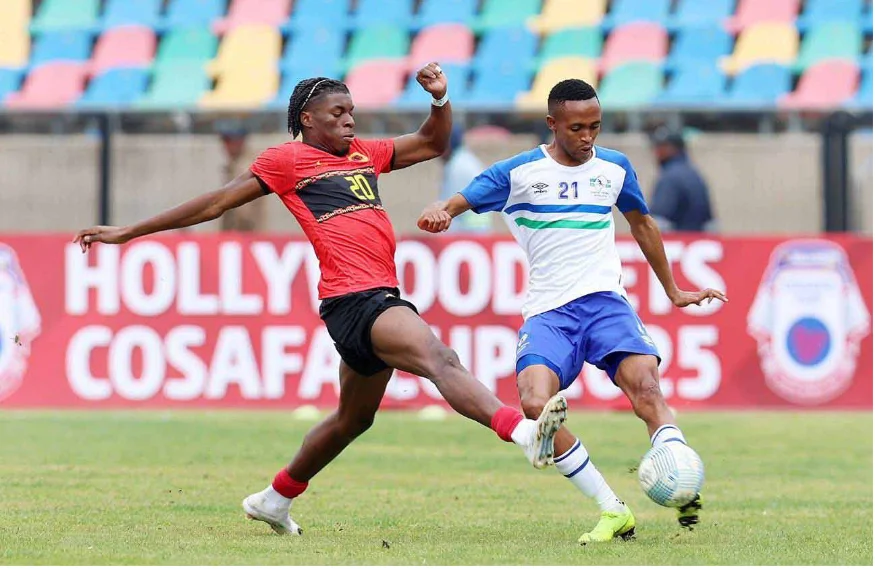 Angola “despacha” Lesotho e está a um passo das meias-finais da Taça COSAFA