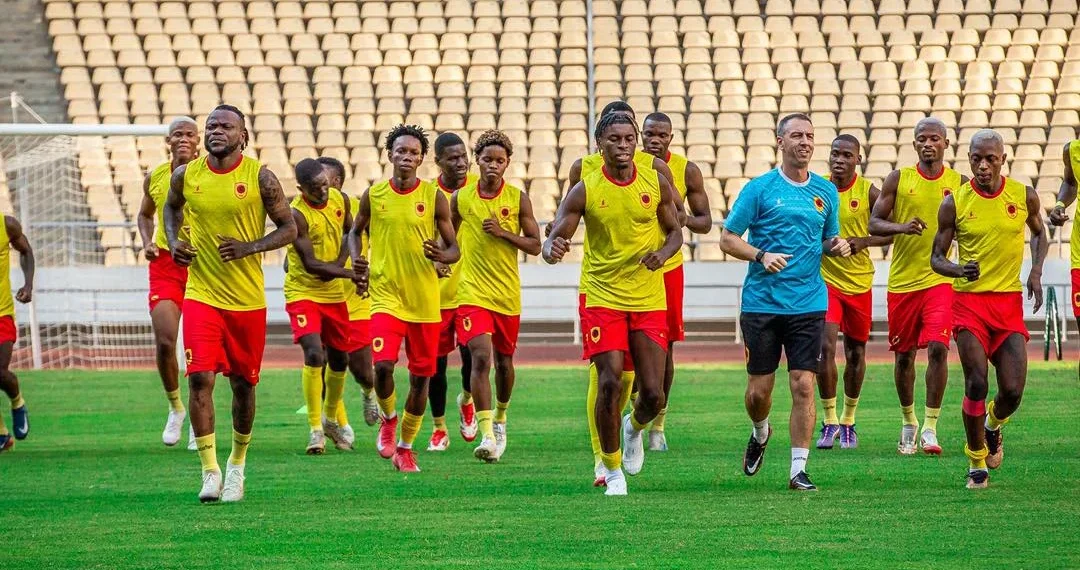 Angola cumpre último ensaio antes do embate com a Namíbia