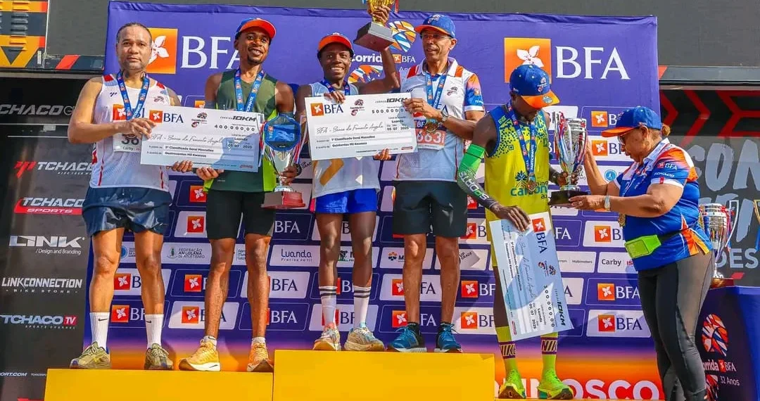 Atletismo: Paulino Holua brilha na Nova Marginal de Luanda