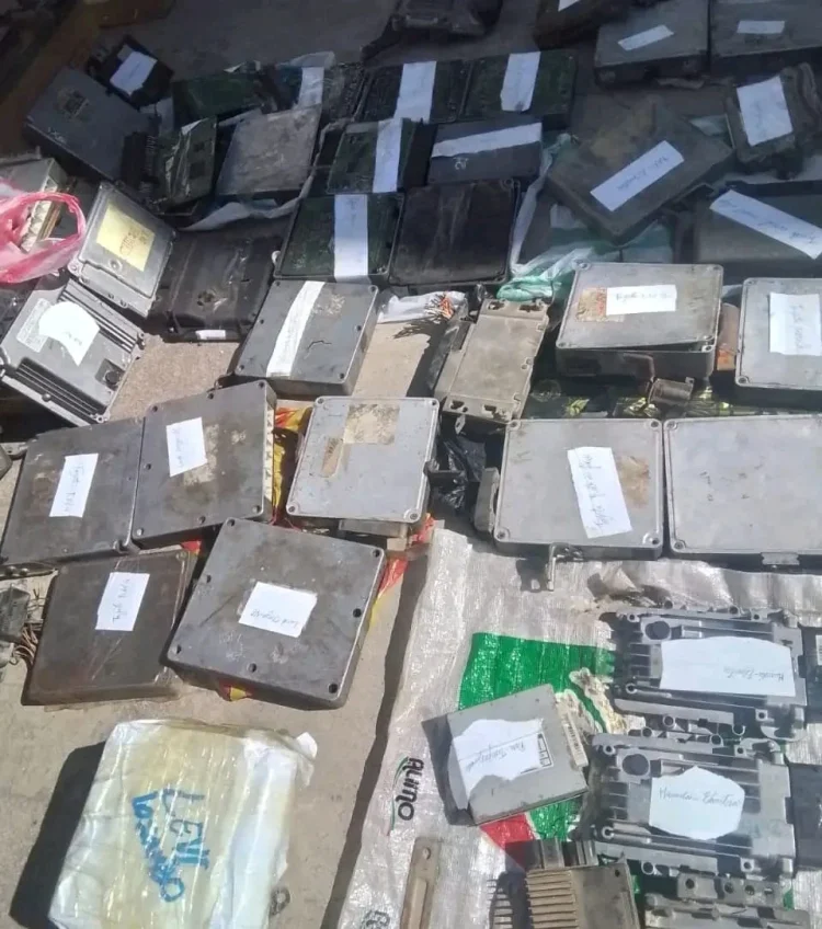 Apreendidas mais de cem placas roubadas de viaturas no Huambo