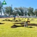 Estádio Mundunduleno em obras de requalificação para a nova época do Girabola 2025/26