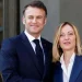 Meloni contraria proposta de Macron de enviar forças de paz europeias para a Ucrânia, diz mídia