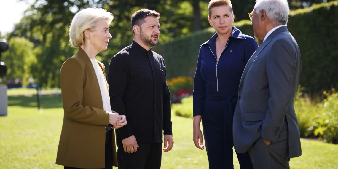 Zelensky insta Europa a manter-se unida contra a guerra “anti-europeia” da Rússia na Ucrânia