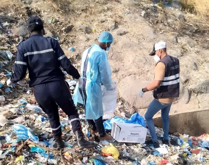 Feto de vinte semanas resgatado numa ravina no município do Cuito