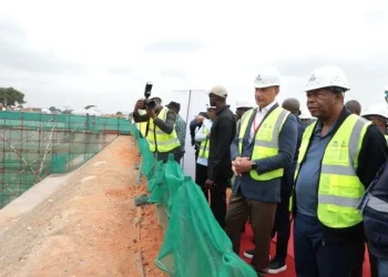 PR visita obras dos projectos de abastecimento de água do Quilonga Grande e do Bita