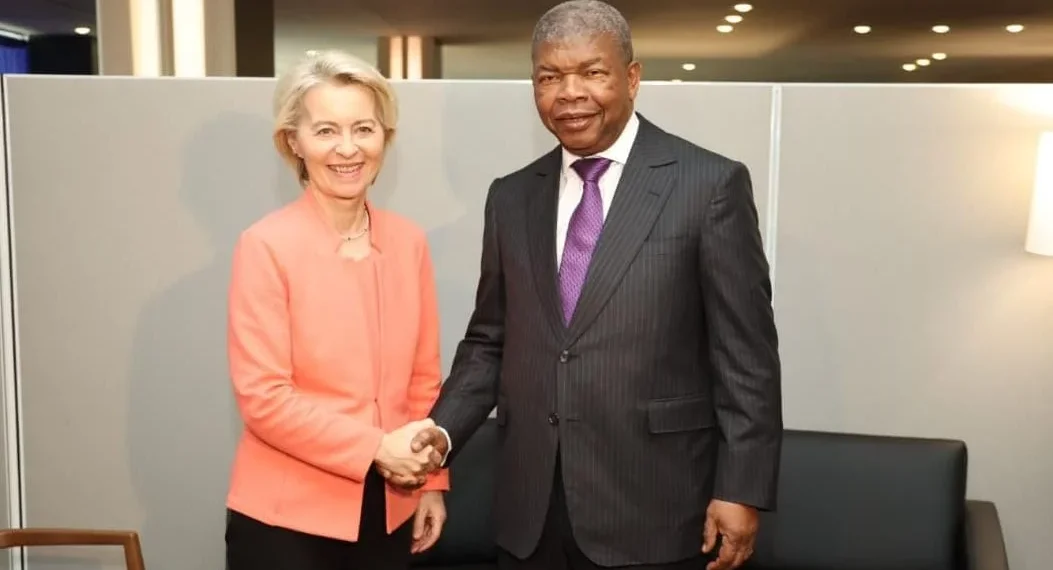 João Lourenço e Ursula Leyen abordam cooperação União Africana e União Europeia