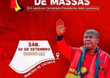 MPLA em Luanda realiza marcha em apoio ao líder do partido