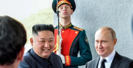 Vladimir Putin agradece a Kim Jong-un ter enviado tropas norte-coreanas para combater na Ucrânia