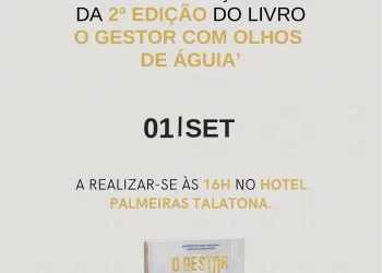 Celso Rosas lança hoje segunda edição da obra O Gestor Com Olhos de Águia