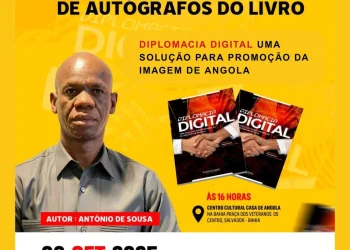 António Simbo lança obra sobre diplomacia digital