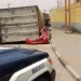Camião contentorizado em Benguela esmaga viatura ligeira