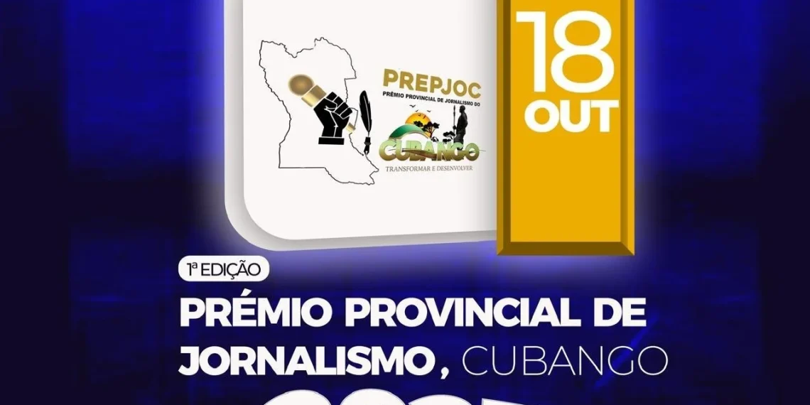 Cubango realiza primeira edição do Prémio Provincial de Jornalismo