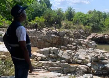 Yambala acena para mapa turístico de Angola com águas termais da Cahota