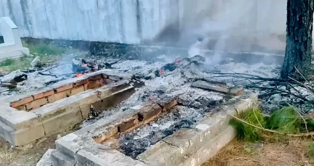 Autoridades no Cuito repudiam ateamento de fogo no Cemitério Municipal