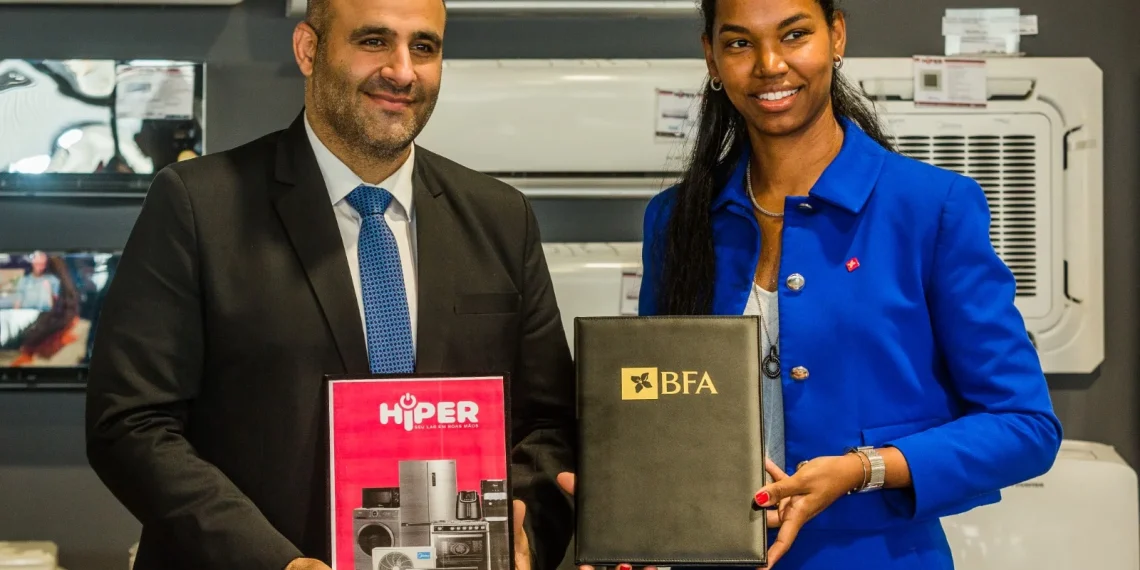 Hiper e BFA assinam parceria para facilitar soluções de financiamento na compra de electrodomésticos