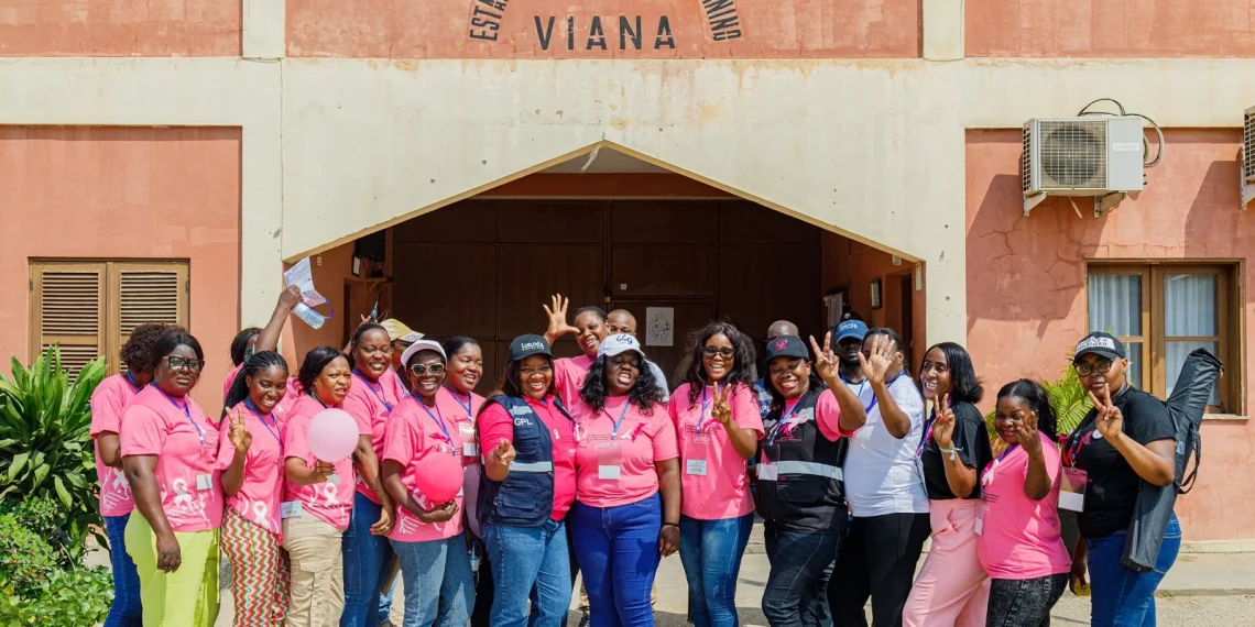 ‎GPL promove palestra sobre prevenção do cancro da mama na penitenciária feminina de Viana
