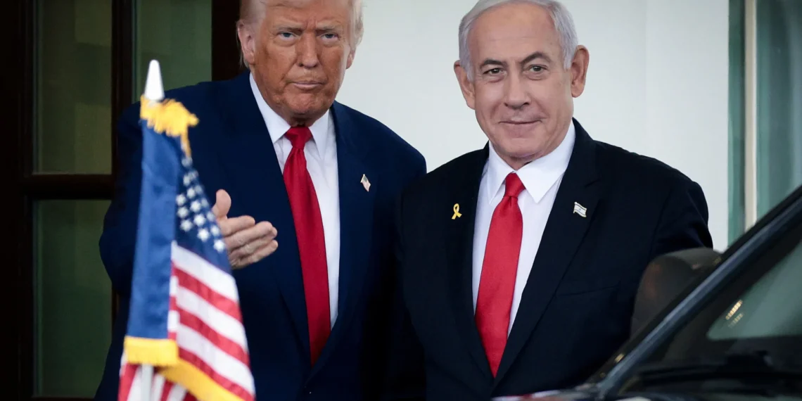 Netanyahu nega ter aceite Estado palestiniano em conversações com Trump