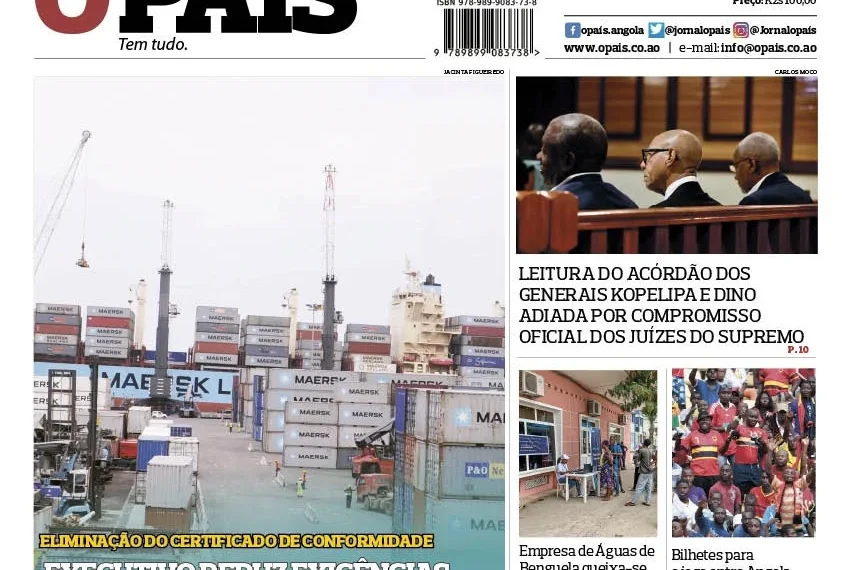 Editorial: Liderança de Angola