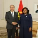 Esperança da Costa e Zhang Bin abordam relações Angola e China