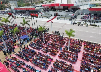 Presidente João Lourenço chega à Praça da República