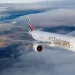 Emirates realiza primeiro voo internacional no AIAAN