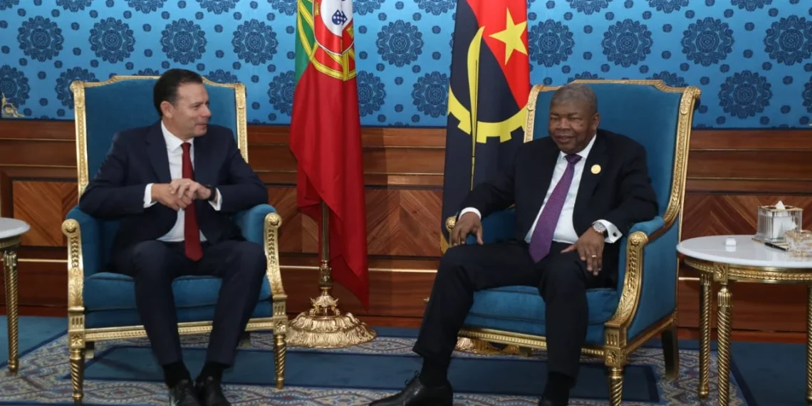 João Lourenço e Luís Montenegro abordam cooperação Angola/Portugal