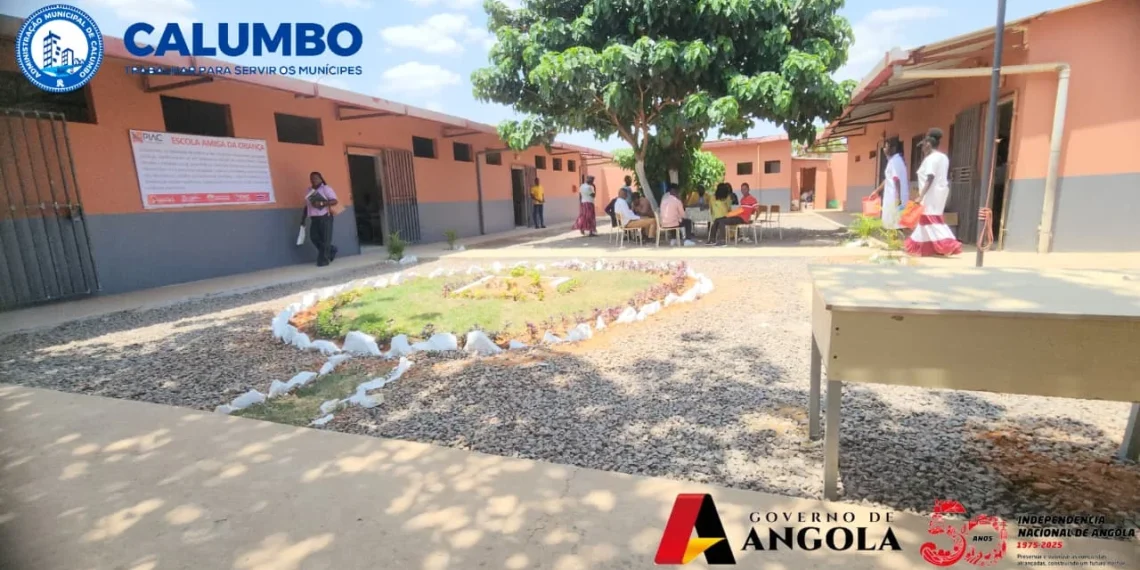 Administração do Calumbo requalifica Complexo Escolar Nº 2021 “João Lourenço”