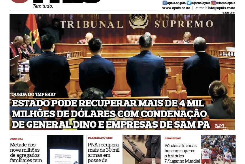 “Olhos” do mundo voltados a Angola