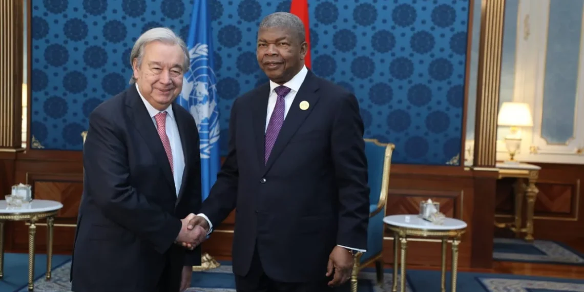 João Lourenço mantém encontro com António Guterres