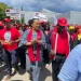 Mara Quiosa participa na marcha da juventude no Huambo