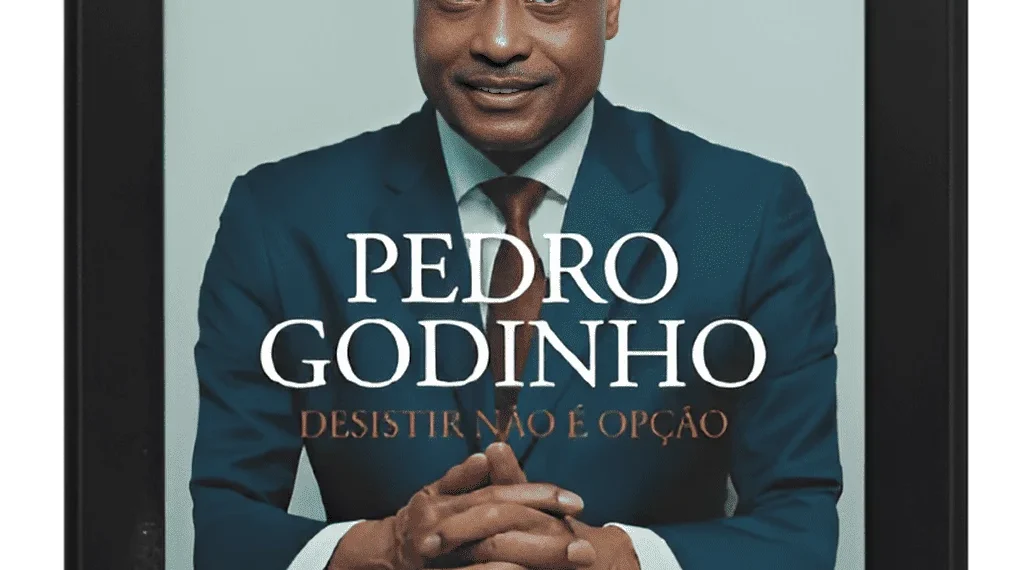 Pedro Godinho lança no dia 19 deste mês autobiografia “Desistir Não É Opção”