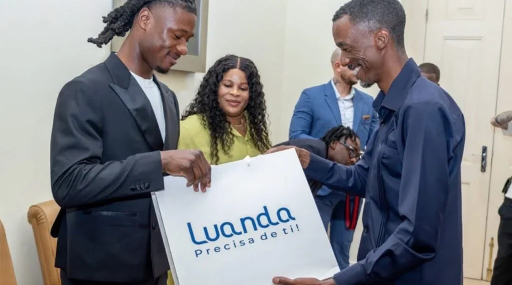 Eduardo Camavinga recebido no Governo Provincial de Luanda