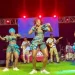 Show pelos 50 anos de independência nacional protagonizado pelas Gingas